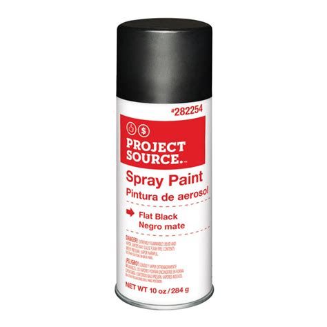 Shop Valspar General Purpose Flat Black Spray Paint Actual Net