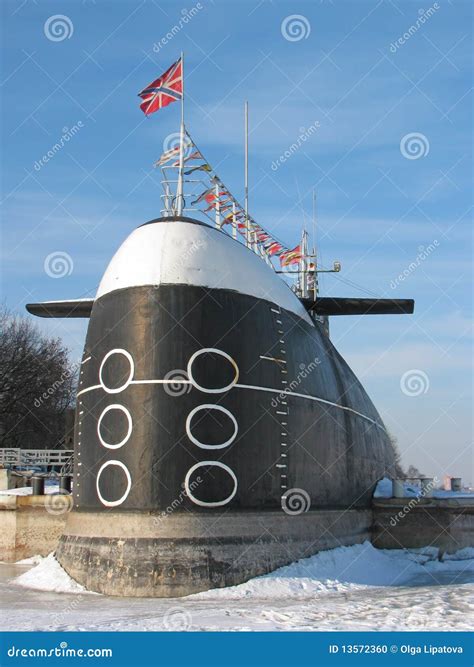 Submarine In Dock Stock Photo Image Of Cargo Deep Port 13572360