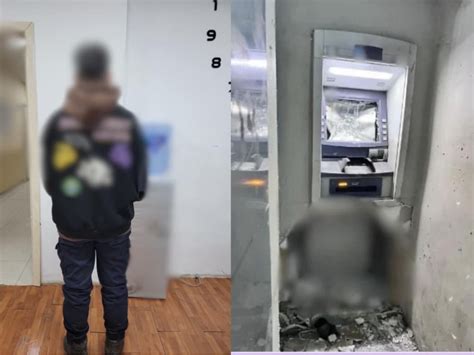 АТМ буюу бэлэн мөнгөний автомат машин эвдсэн этгээдийг баривчилжээ ...