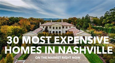 30 Most Expensve Homes in Nashville |Luxury Homes