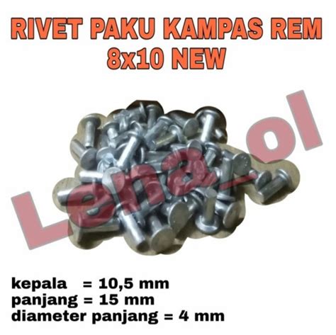 Rivet Paku Kampas Rem X New Marui Lazada Indonesia