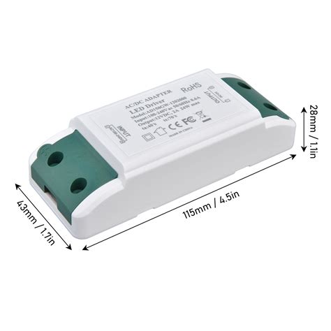 V Led Driver Ac V Multi Protection Abs Shell Led Power Driver