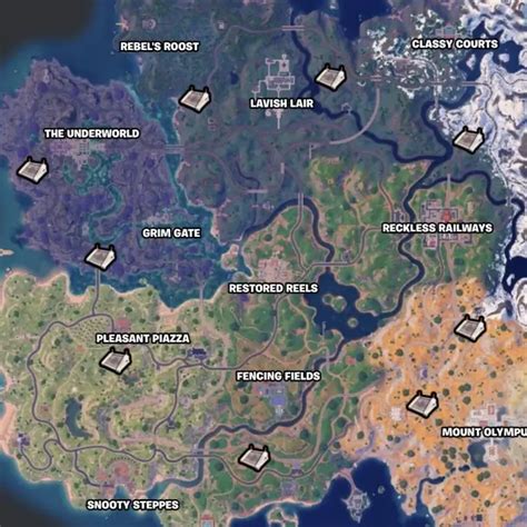 Fortnite Chapter Season Weapon Bunkers Locations Access And Loot