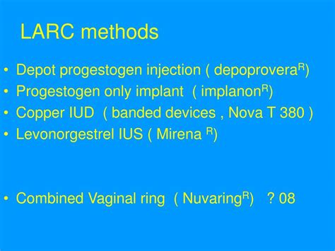 PPT - Long Acting Reversible Contraception LARC PowerPoint Presentation ...