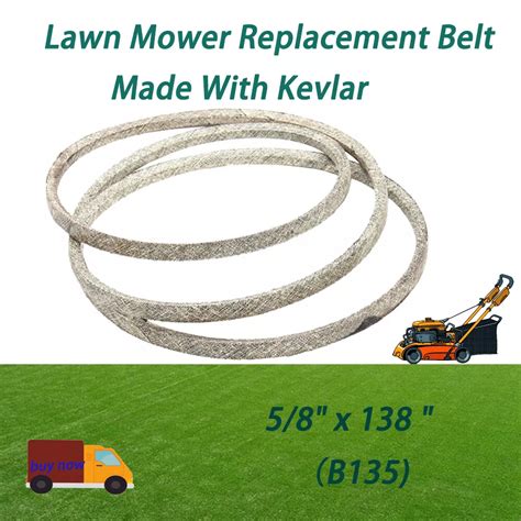 Mower Deck Belt Made With Kevlar X Replace For