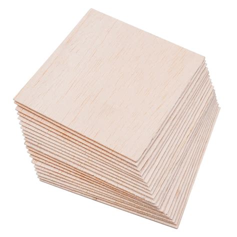 20 St Ck Balsa Holz Bl Tter Gesplei T Holz Platte Modell Bord F R DIY