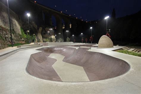 Skatepark Peitruss Luxembourg By Constructo Skatepark Architecture