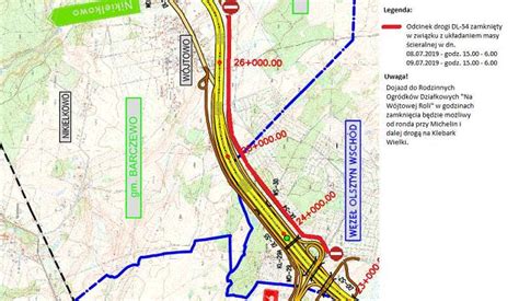 Obwodnica Olsztyna Utrudnienia Na Drogi Drodze Lokalnej Nr