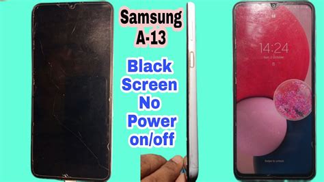 Samsung A Black Screen Problem No Display No Power On Off Power