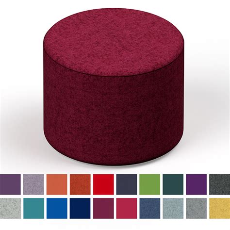 Pouf Rond Design Pour Aménager Une Zone Informelle En Entreprise