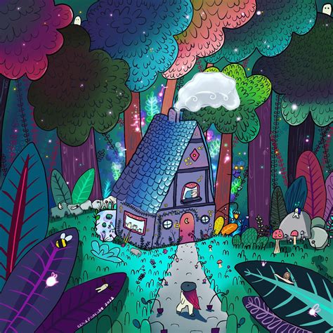 Gnome Forest. : r/ProCreate