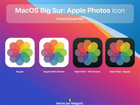 Macos Big Sur Apple Photos Icon By Ivan R On Dribbble