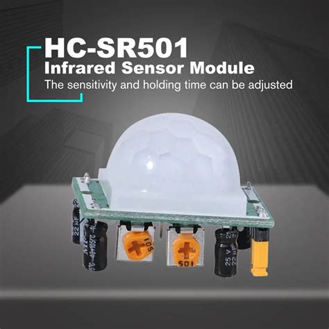 Hc Sr501 Adjust Pyroelectric Ir Pir Infrared Reflective Motion Body