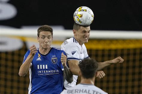 Marcinkowski Ebobisse Spark Earthquakes Win Over Whitecaps Ap News