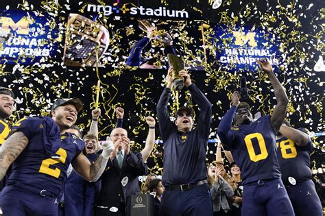 Michigan Overpowers Washington 34 13 As Jim Harbaugh Delivers A