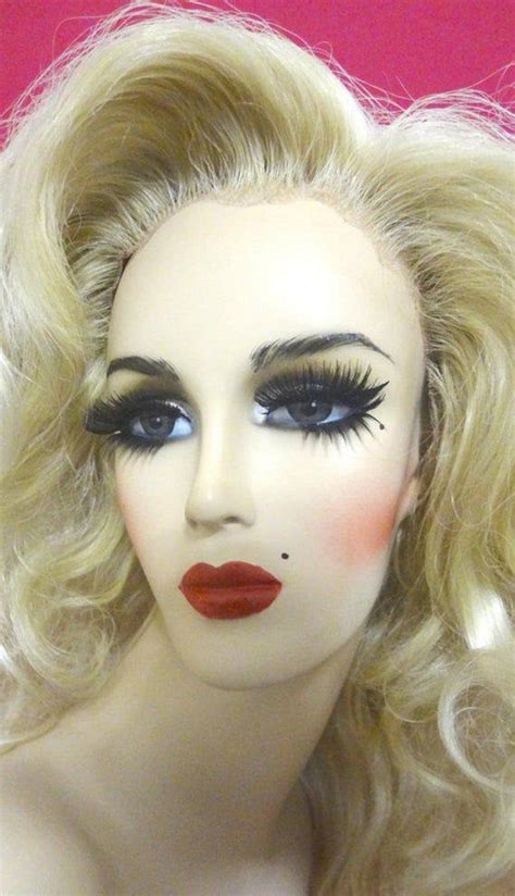 LADY GAGA WIG Lace Front Wig Platinum Blonde Wig Costume Wig Drag