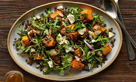 Make Pumpkin And Lentil Salad Today Mckenzies Foods