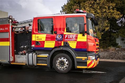 Scania Fire Engine From Kristiansand Fire Brigade Kristiansand Norway