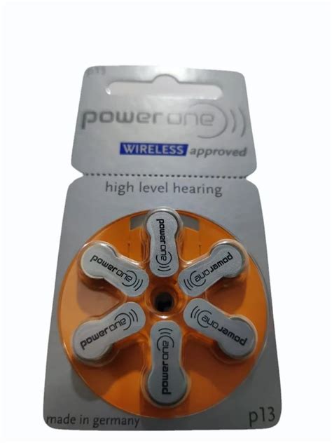 Power One P13 Hearing Aid Battery At Rs 240 Packet Power One Battery