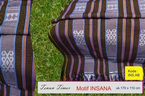 Kain Tenun Timor Motif Insana Dan Motif Buna