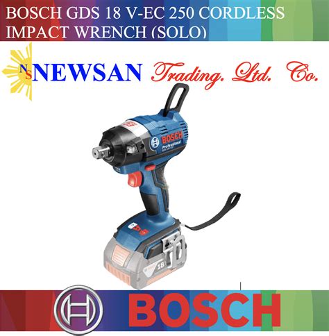 Bosch Gds 18 V Ec 250 Cordless Impact Wrench Solo Lazada Ph