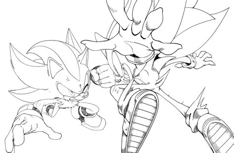 ソニック 「fleetway Sonic Vs S Shadow Commission」abt ☕️ Commissions Open