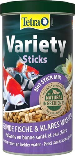 Tetra Pond Variety Sticks Fischfutter Mix F R Teichfische Aus Drei