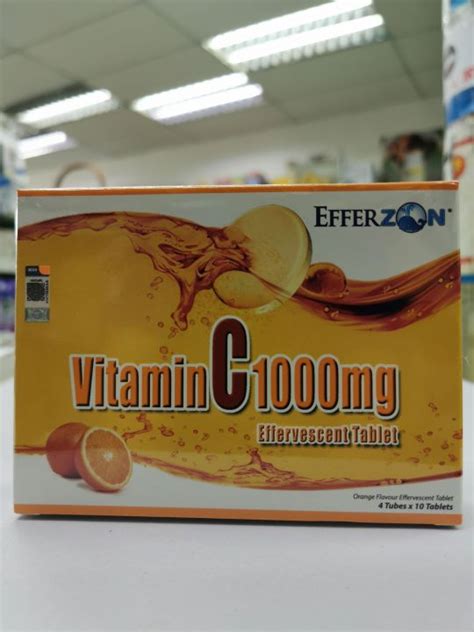 Efferzon Vitamin C Mg Effervescent Tablet X S Lazada