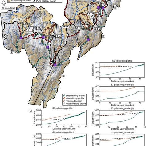 A Dem Drainage Network Geomorphic Evidence Of Drainage