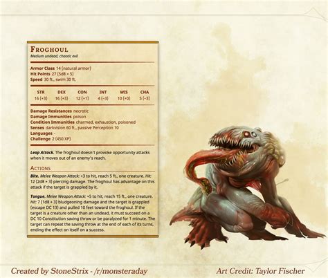 Dnd 5e Homebrew Stonestrix Monsters Beast Of Ill Omen Crowlock