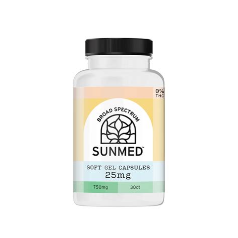 Sunmed Cbd Capsules Your Cbd Store Ripon Naturals