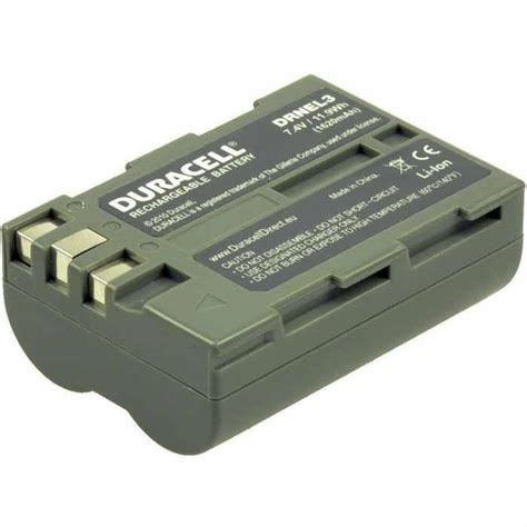 Duracell Nikon EN EL3E Battery D700 D300 D200 D100 D90 D80 D70 D70s