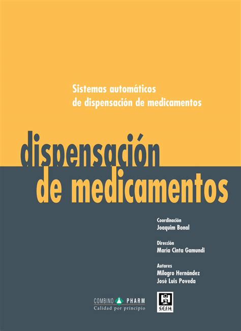 Pdf Sistemas Autom Ticos De Dispensaci N De Medicamentos Pdf