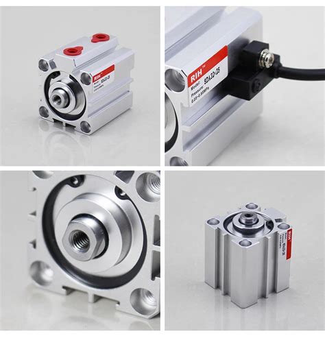 Sda Thin Type Standard Piston Compact Pneumatic Air Cylinder Buy