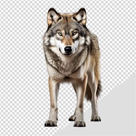 Png De Lobo Isolado Em Fundo Transparente PSD Premium