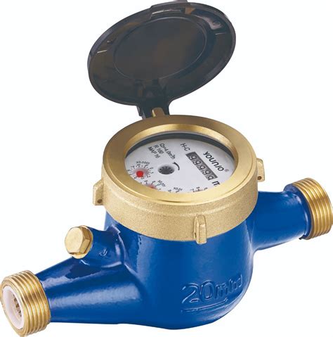 Mid Approval R Semi Dry Cold Water Meter Brass Body Water Meter