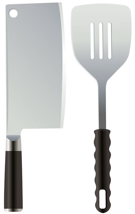 Kitchen Knife And Spatula Png Clip Art Best Web Clipart