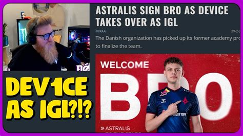 Fl M Reacts To Br Joins Astralis Dev Ce As Igl Youtube