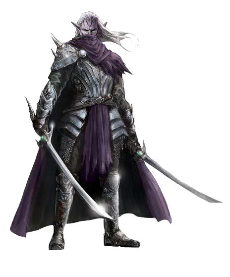 Drow Elite Warrior Species In Faerûn World Anvil