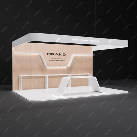 Premium Psd Exhibition Booth Mockup Design