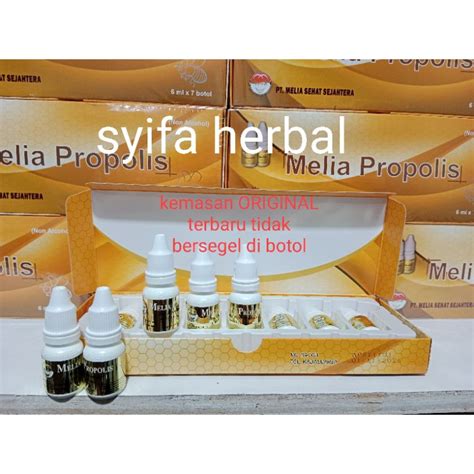 Jual Propolis Melia 6ml Original Melia Propolis 6 Ml Asli Solusi Sehat