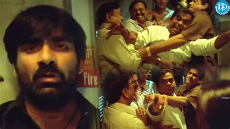 Brahmanandam Ravi Teja Best Comedy Scene Venky Train Scene Venu