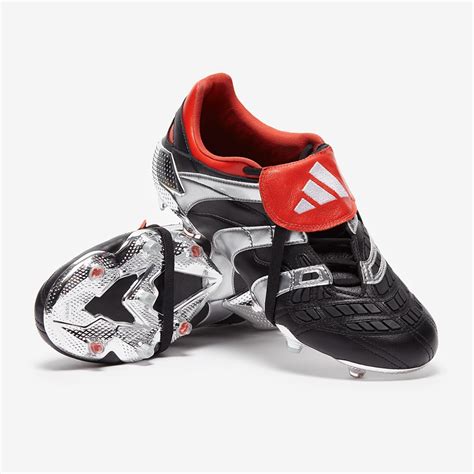 Adidas Predator Accelerator Fg X Pd Se Core Black Red Met Silver