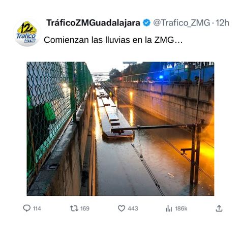 TráficoZMGuadalajara on Twitter Arranca la temporada de lluvias la