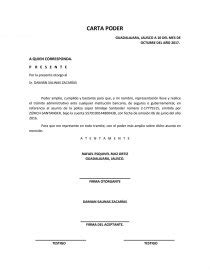 Carta De A Quien Corresponda