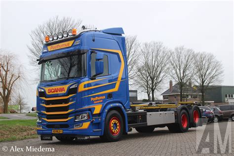 Scania R450 Voor Posthumus Uit Menaldum Alex Miedema