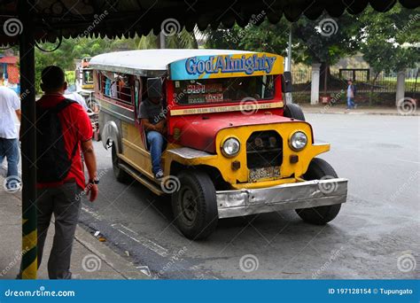 Manila Jeepney Public Transportation Editorial Stock Image Image Of