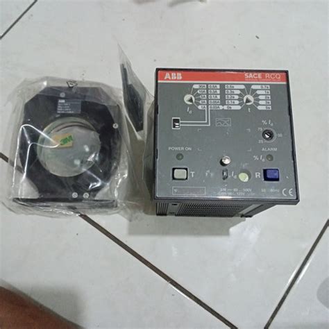 Jual Rcq Abb Residual Current Relay Whit Toroidal Ct 60mm A037388