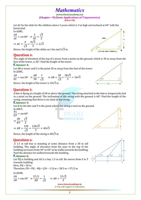 Ncert Solutions For Class Maths Chapter Exercise Online Pdf