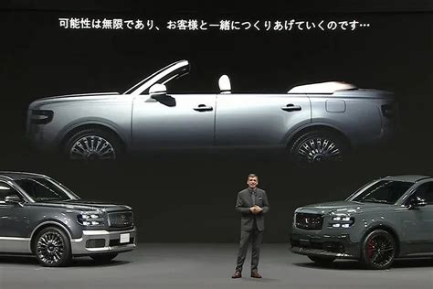 Toyota Teases Convertible Century SUV - All About The Tech world!